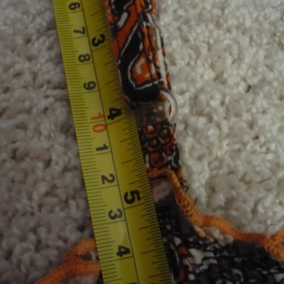 Y2K Paisley Coquette Cotton Dress - Picture 9 of 12